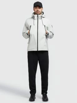 Khujo Vestes De Mi-saison Veste Mi-saison Adam Homme Gris Clair -Magasin de vêtements Khujo pas cher 9bb3661f9ec195641cad8bff9e6e9ada