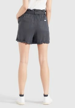 Khujo Shorts Loosefit Pantalon Poppy Femme Gris Foncé -Magasin de vêtements Khujo pas cher 9bbd723fc12c4b73945508067debd577