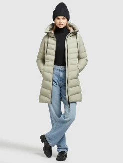 Khujo Manteaux Courts Manteau D’hiver Tuhani Femme Vert Pastel -Magasin de vêtements Khujo pas cher 9d043454b9e35fc2a86acb0b6baab997