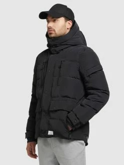 Khujo Vestes Dhiver Veste D’hiver Shinzo Homme Noir -Magasin de vêtements Khujo pas cher 9e757d7b1609b931f5212ffda2f0cfb8