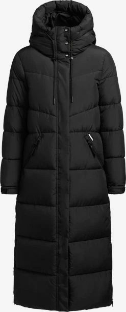 Khujo Manteaux Dhiver Manteau D’hiver Shimanta 2 Femme Noir