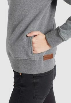 Khujo Sweats Sweat-shirt Lisel Femme Gris -Magasin de vêtements Khujo pas cher 9fb5d5690cc4584d98565f4332cf3f0b