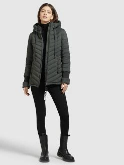 Khujo Vestes Matelassées Veste D’hiver Patt Femme Sapin -Magasin de vêtements Khujo pas cher a0a726229cf6b8e6370366fa02623536