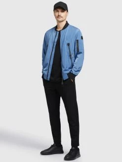 Khujo Vestes De Mi-saison Veste Mi-saison ASTILE2 Homme Bleu -Magasin de vêtements Khujo pas cher a0c895e8e52aaebd8c7488be60c27440