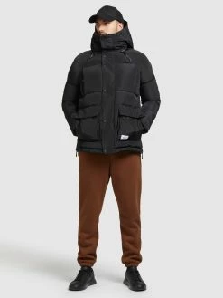 Khujo Vestes Dhiver Veste D’hiver Jedi Homme Noir -Magasin de vêtements Khujo pas cher a17481f65f5f8b3daa18cf4f6b43abe4