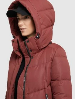 Khujo Manteaux Dhiver Manteau D’hiver Limetta Femme Rouge Rouille -Magasin de vêtements Khujo pas cher a1c67f5b26f81d969fff1a6d94fe0b4d