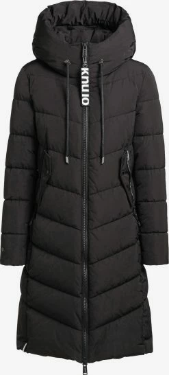Khujo Manteaux Dhiver Manteau D’hiver Klayd Femme Noir