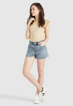 Khujo Shorts En Jean Loosefit Jean Anouk Femme Bleu -Magasin de vêtements Khujo pas cher a35dfafc5fc40328f04bb98f949ee955