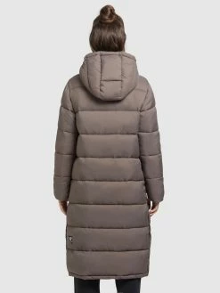 Khujo Manteaux Dhiver Manteau D’hiver Julina Femme Sépia -Magasin de vêtements Khujo pas cher a49de7fa9b06109ce34279308afc7a6f
