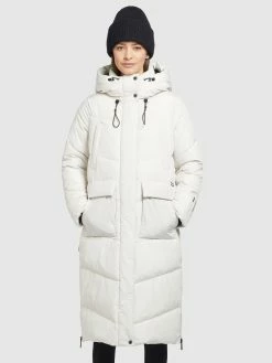 Khujo Manteaux Dhiver Manteau D’hiver Elvita Femme Blanc Cassé -Magasin de vêtements Khujo pas cher a4a3740162992b5a544bec2dc20bb48f