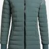 Khujo Vestes De Mi-saison Veste Mi-saison Greta Femme Vert Foncé -Magasin de vêtements Khujo pas cher a4aed24eeccf9d4fa86eae19dc4892aa