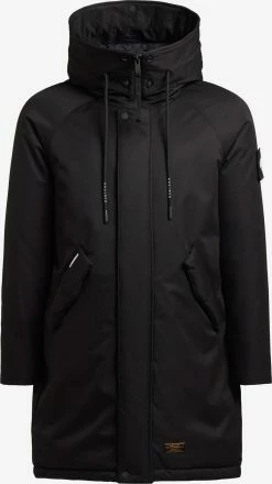 Khujo Manteaux Dhiver Manteau D’hiver Tuck Homme Noir