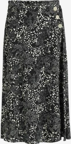 Khujo Jupes Longues Jupe Hepke Femme Noir