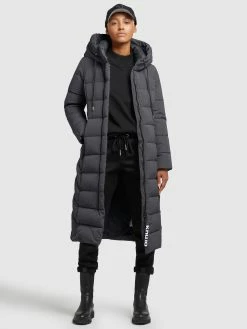 Khujo Manteaux Dhiver Manteau D’hiver Gamber Femme Anthracite -Magasin de vêtements Khujo pas cher a5cc1ddc9fd8b0f037928fccf697021a