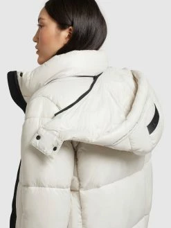 Khujo Manteaux Dhiver Manteau D’hiver Melona Femme Blanc Perle -Magasin de vêtements Khujo pas cher a5de284b61a7e7444f0d5a350d71a195