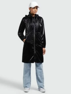 Khujo Manteaux De Mi-saison Manteau Mi-saison Marthe Femme Noir -Magasin de vêtements Khujo pas cher a67dbcc1fea4b151b23a8bcae6c18175