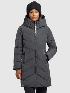 Khujo Manteaux Dhiver Manteau D’hiver Formin Femme Graphite -Magasin de vêtements Khujo pas cher a7e8036b94de035836853d21cadff53d