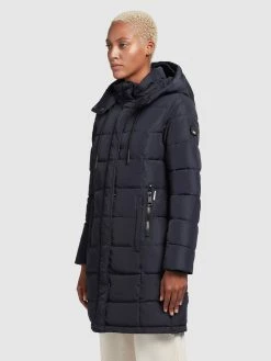 Khujo Manteaux Courts Manteau D’hiver Cups Femme Marine -Magasin de vêtements Khujo pas cher a99ca7924549f3317687a5fc2648055e
