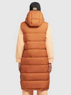 Khujo Vestes Sans Manches Gilet Magneta Femme Orange -Magasin de vêtements Khujo pas cher a9de53707c34ac60104fc92827140b3e