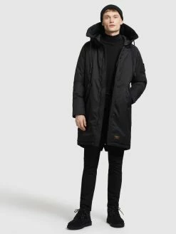 Khujo Manteaux Dhiver Manteau D’hiver Tuck Homme Noir -Magasin de vêtements Khujo pas cher aa0e680c31c8646f15a3823a74b9dc0a
