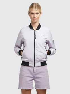 Khujo Vestes De Mi-saison Veste Mi-saison Stence2 Femme Lilas -Magasin de vêtements Khujo pas cher aa64991e1736ae857e4fe985457c63c7