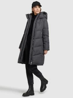 Khujo Manteaux Dhiver Manteau D’hiver Limetta Femme Graphite -Magasin de vêtements Khujo pas cher aa8c4bfcc93b2297c17bfe95c034de4a