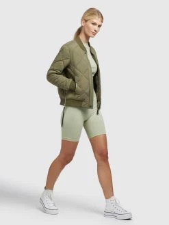 Khujo Vestes De Mi-saison Veste Mi-saison Leona Femme Olive -Magasin de vêtements Khujo pas cher aac45a84d05eea452166187c6e49d83e