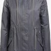 Khujo Parkas Parka Mi-saison ONDA2 Femme Bleu-gris -Magasin de vêtements Khujo pas cher aad0dd53b8bc9cdb3e533270aaf8b251