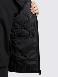 Khujo Vestes Sans Manches Gilet Liel Homme Noir -Magasin de vêtements Khujo pas cher ab2ef6afb1788ba70db0404654033c73
