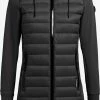 Khujo Manteaux Dhiver Manteau D’hiver Ruth Femme Noir -Magasin de vêtements Khujo pas cher ac18bc937865aca576d549583935dfd6