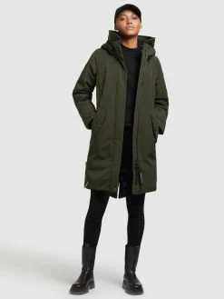 Khujo Manteaux Dhiver Manteau D’hiver Charlyn 3 Femme Kaki -Magasin de vêtements Khujo pas cher acfbcec0fa87441604932f30d3584966