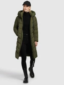 Khujo Manteaux De Mi-saison Manteau Mi-saison Klayd Femme Olive -Magasin de vêtements Khujo pas cher ad147a2b143301d719530321493c523e