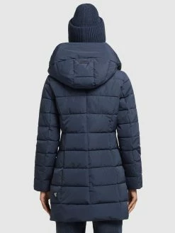 Khujo Manteaux Courts Manteau D’hiver Floyt Femme Bleu Foncé -Magasin de vêtements Khujo pas cher ad476aff2bdeb4ab320d7394fd3d6330