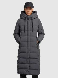 Khujo Manteaux Dhiver Manteau D’hiver Gamber Femme Anthracite -Magasin de vêtements Khujo pas cher ad6ca8654657cdddea455abb71195c41