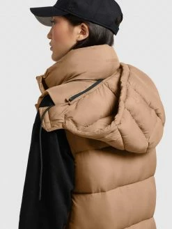 Khujo Vestes Sans Manches Gilet Tourin Femme Noisette -Magasin de vêtements Khujo pas cher af54ea1eb5311b795501cce2c27dfb06