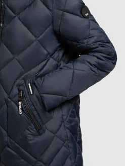 Khujo Manteaux De Mi-saison Manteau Mi-saison Zarita Femme Bleu Foncé -Magasin de vêtements Khujo pas cher afb741aad6d99e166e6a34527b714239