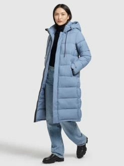 Khujo Manteaux Dhiver Manteau D’hiver Julina Femme Bleu Clair -Magasin de vêtements Khujo pas cher afc2b8a204395a37e391c6a407110481