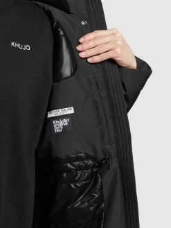 Khujo Manteaux Dhiver Manteau D’hiver Cliv Femme Noir -Magasin de vêtements Khujo pas cher b0688531ef92099526535804ec4cc53f