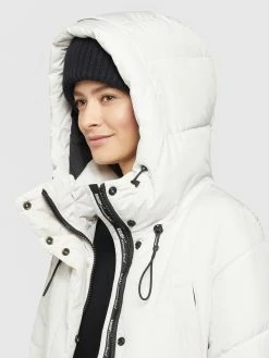 Khujo Manteaux Dhiver Manteau D’hiver Elvita Femme Blanc Cassé -Magasin de vêtements Khujo pas cher b191c5ddcd3cf0594cbd83cde60ec873