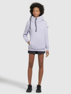 Khujo Sweats à Capuche Sweat-shirt Karima Femme Violet Clair -Magasin de vêtements Khujo pas cher b1f529ed156f35a29efa1c0bac7b51f4