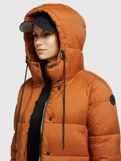 Khujo Vestes Dhiver Veste D’hiver Franee Femme Orange Foncé -Magasin de vêtements Khujo pas cher b273a91543e505a7b5e4c2bceb52c625
