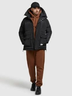 Khujo Vestes Dhiver Veste D’hiver Jedi Homme Noir -Magasin de vêtements Khujo pas cher b2848d46279660aa0423946f37e741f7