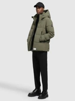 Khujo Vestes Dextérieur Veste Fonctionnelle TURREL Homme Olive -Magasin de vêtements Khujo pas cher b318d5420c94c067b649f3f05c779b65