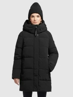 Khujo Manteaux Courts Manteau D’hiver Wente Femme Noir -Magasin de vêtements Khujo pas cher b32b98d9ca44a15ccff3863498fe6609