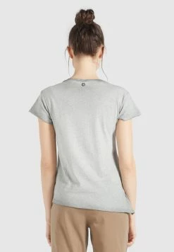 Khujo T-shirts T-shirt MATAMA Femme Gris -Magasin de vêtements Khujo pas cher b38a99a4214d7f547bd0797bf4ba7c61