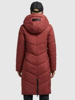 Khujo Manteaux De Mi-saison Manteau Mi-saison Aribay Femme Rouge Rouille -Magasin de vêtements Khujo pas cher b443167d25f681f54dcd9fb1a8eb7e27
