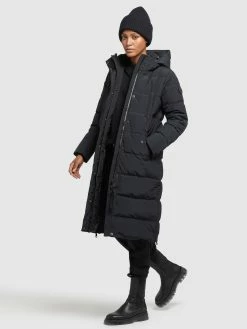 Khujo Manteaux Dhiver Manteau D’hiver Kleo Femme Noir -Magasin de vêtements Khujo pas cher b443c4b02b7b7a1d7ae95f7f7ca1359d