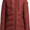 Khujo Manteaux Dhiver Manteau D’hiver Huba Femme Rouge Carmin -Magasin de vêtements Khujo pas cher b48830a8244a98b2eca1bcf2b6be5dba
