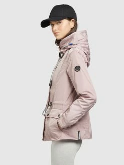 Khujo Vestes De Mi-saison Veste Mi-saison Debby Femme Rose -Magasin de vêtements Khujo pas cher b49e8b2d1c59802f9d5fdc943207cc56