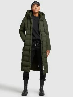 Khujo Manteaux Dhiver Manteau D’hiver Gamber Femme Vert Foncé -Magasin de vêtements Khujo pas cher b4c6495b392f975eb764f77dc7e7e10f